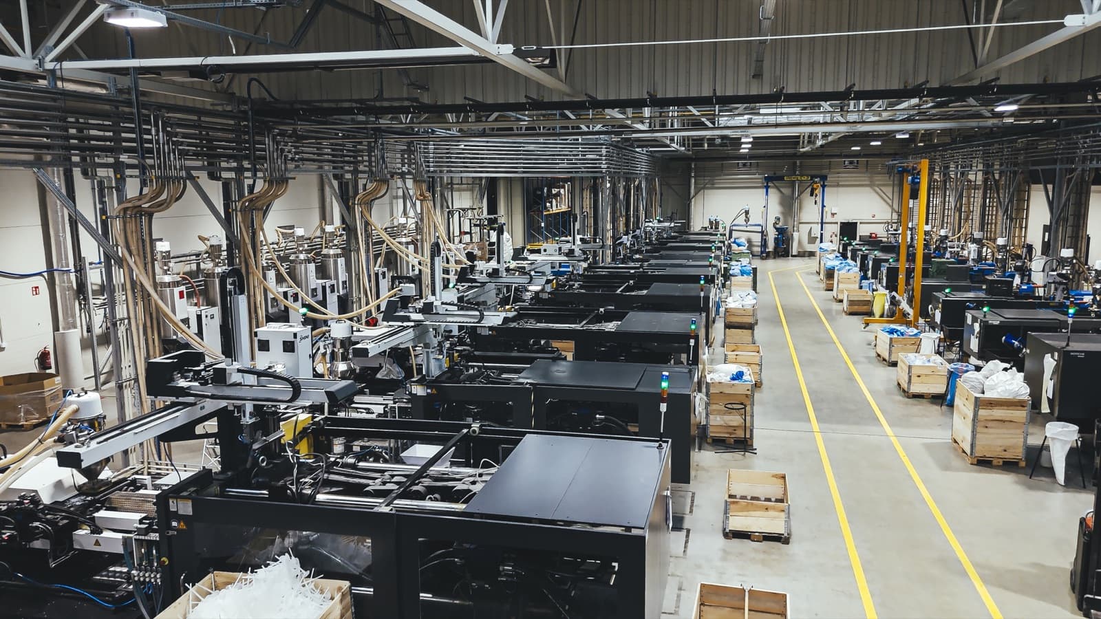 In-house production hall